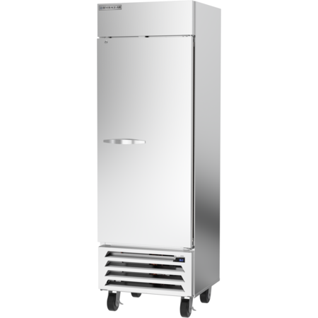 BEVERAGE-AIR Reach In Refrigerator, Single Section, Solid Door, 17.87 Cu. Ft. HBR19HC-1